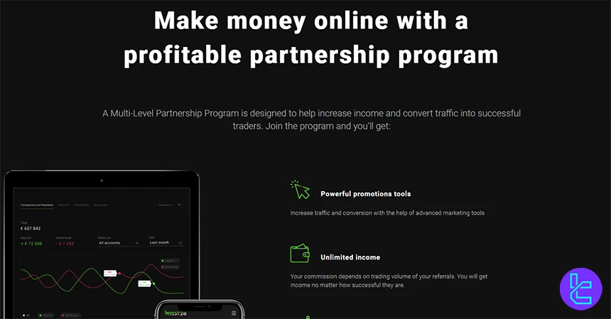 Investment programs at Investizo