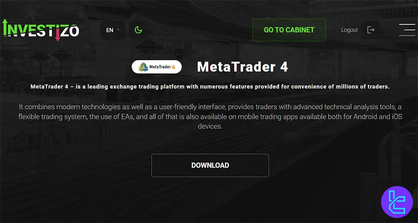 MT4 on Investizo