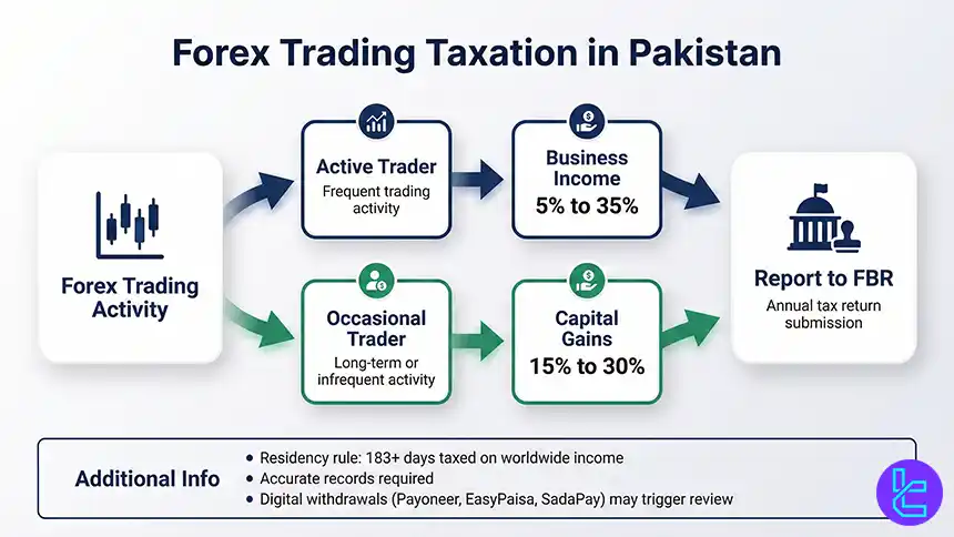 Forex trading tax rules and income classification in Pakistan