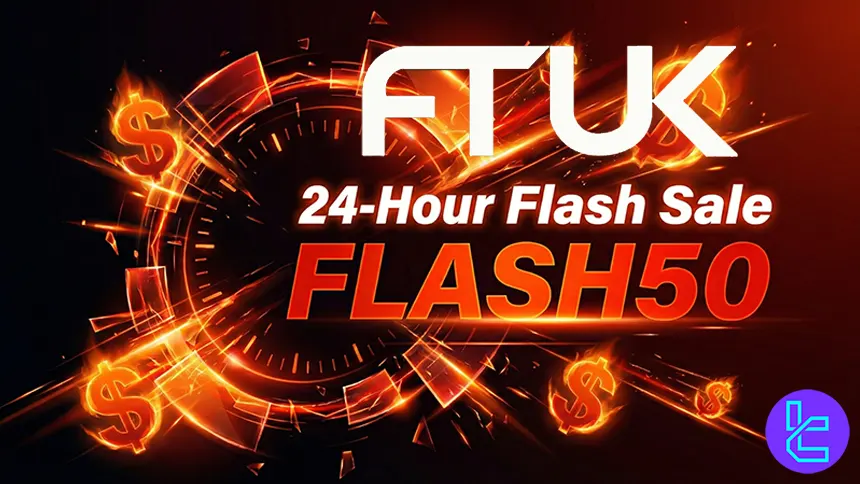 FTUK performance-based prop trading discount campaign with Buy One Get One structure