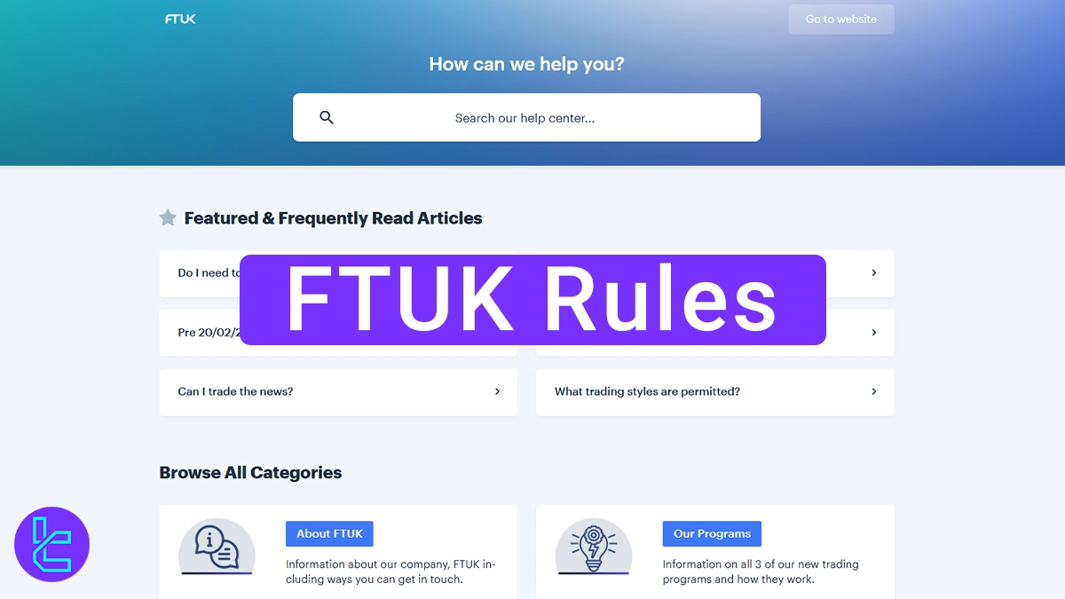FTUK Rules 2025 [10% and 5% Static Drawdowns in the 2-Step Challenge]