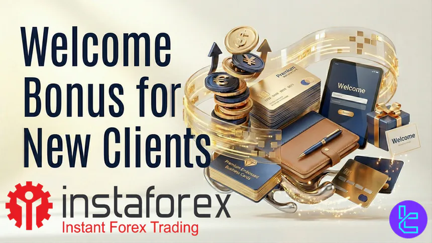InstaForex welcome bonus for new clients