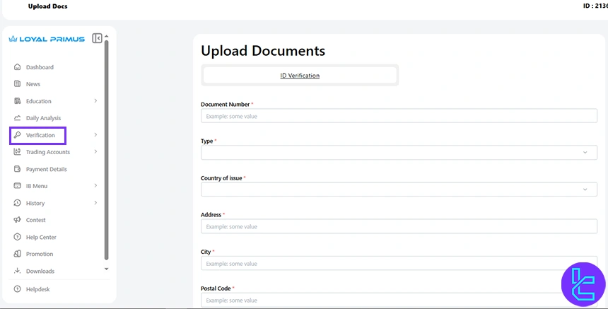 Loyal Primus verification KYC