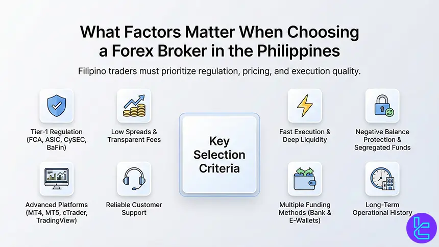 Criteria for choosing the best forex broker in the Philippines