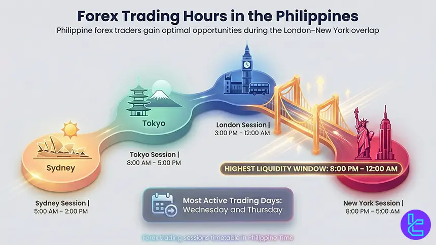 Forex trading sessions timetable in Philippine Time
