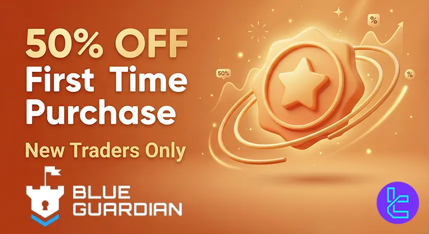 50% Blue Guardian Discount for New Traders