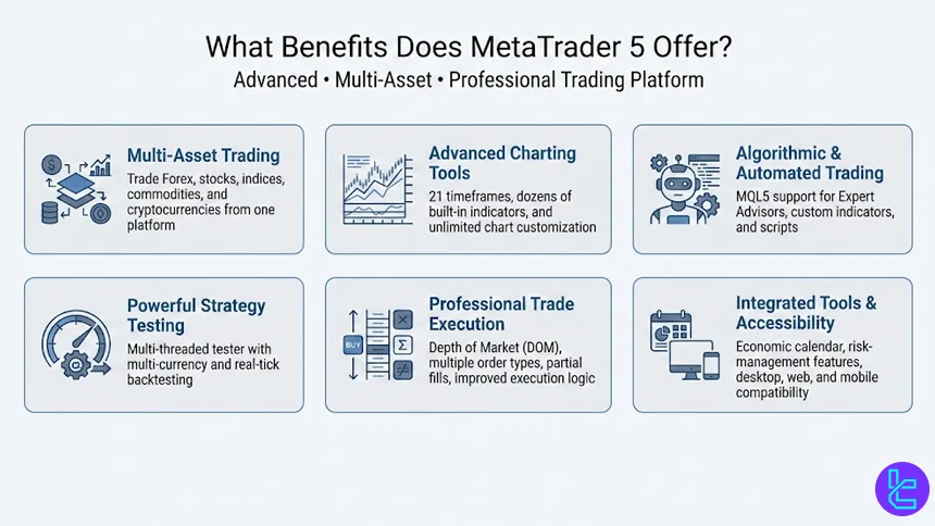 MetaTrader 5 benefits