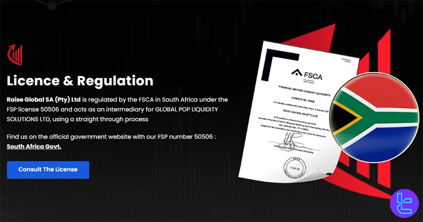 RaiseFX license and regulation