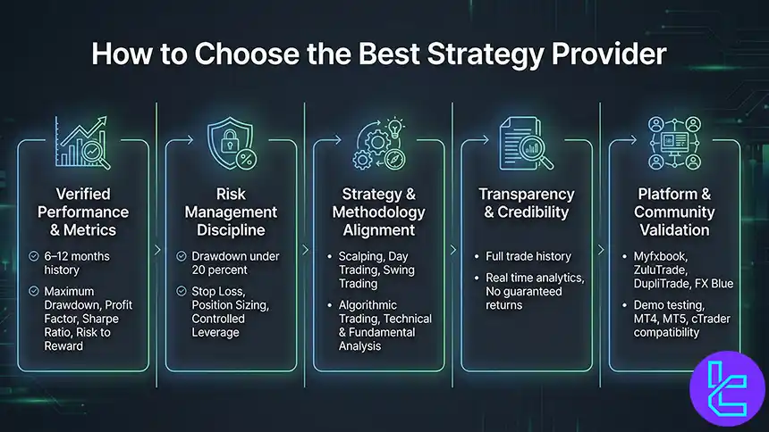 How to choose a strategy provider
