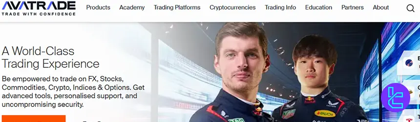 AvaTrade WebTrader platform with global multi-asset trading access