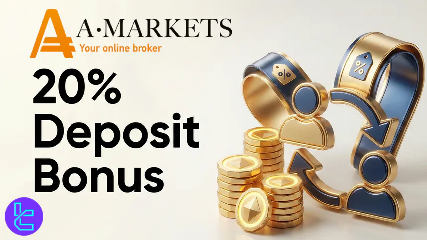 AMarkets 20% deposit bonus