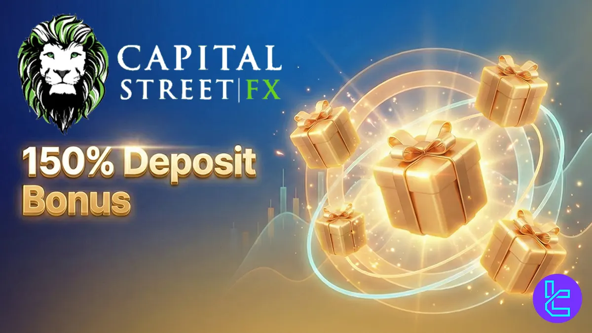 150% Capital Street FX Deposit Bonus - Jan 25th, 2026
