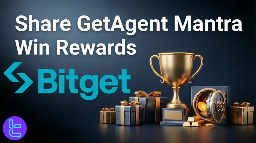Bitget GetAgent Crypto Mantra giveaway