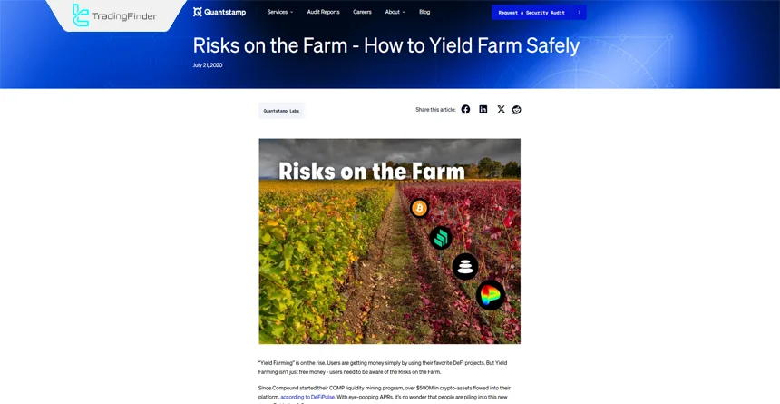 Yield farming risk education article