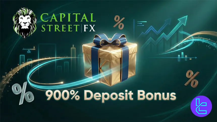 Capital Street FX 900% Deposit Bonus