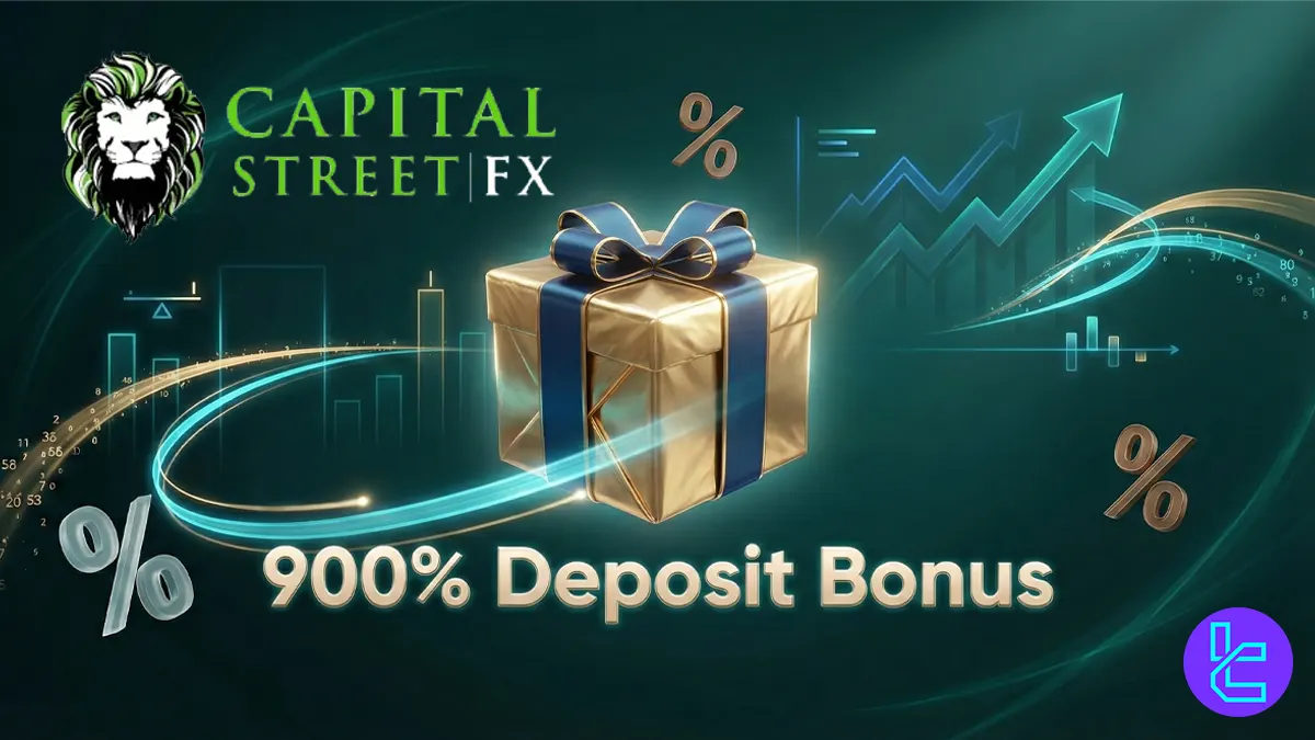 900% Capital Street FX Deposit Bonus [All Users] - Jan 25th, 2026