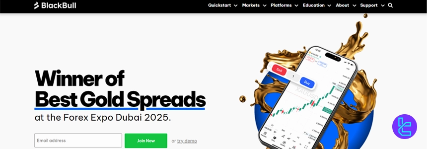 BlackBull Markets website