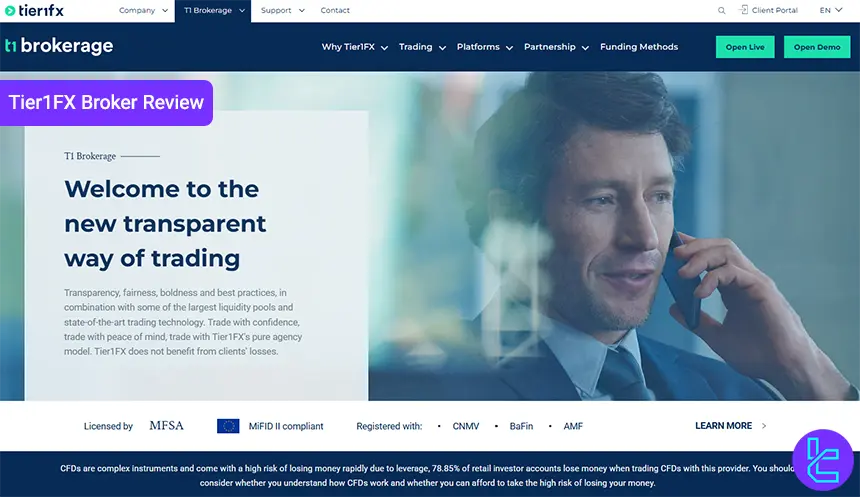 Tier1FX broker review