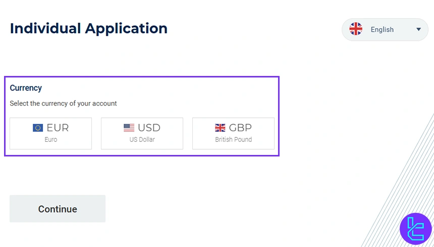 Tier1FX account setting