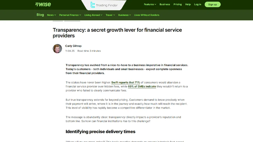 Transparency in financial services drives provider growth