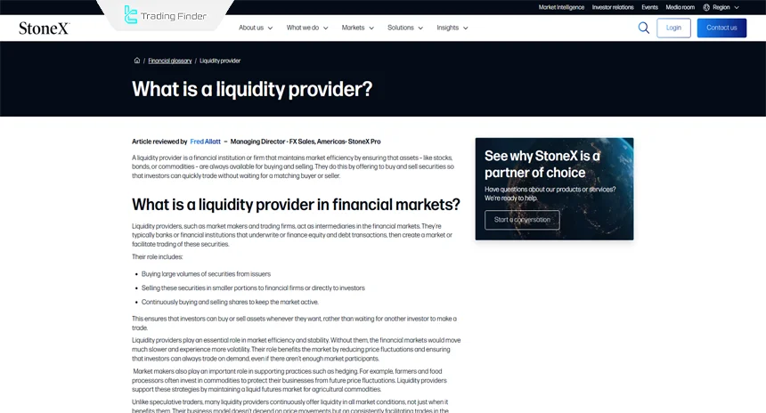 An educational article on liquidity providers in financial markets
