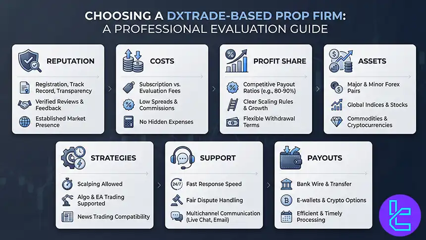 How to choose a DXtrade-based prop firm