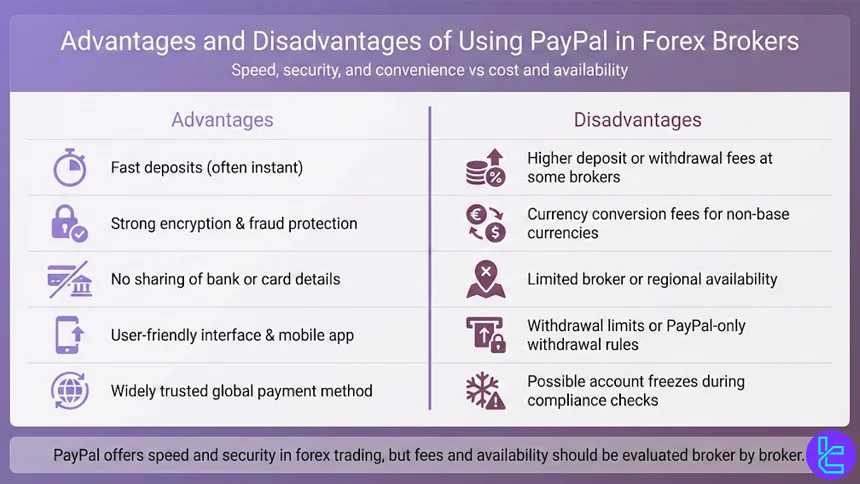 PayPal advantages and disadvantages