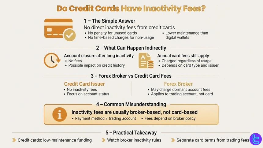 Inactivity fees in credit cards