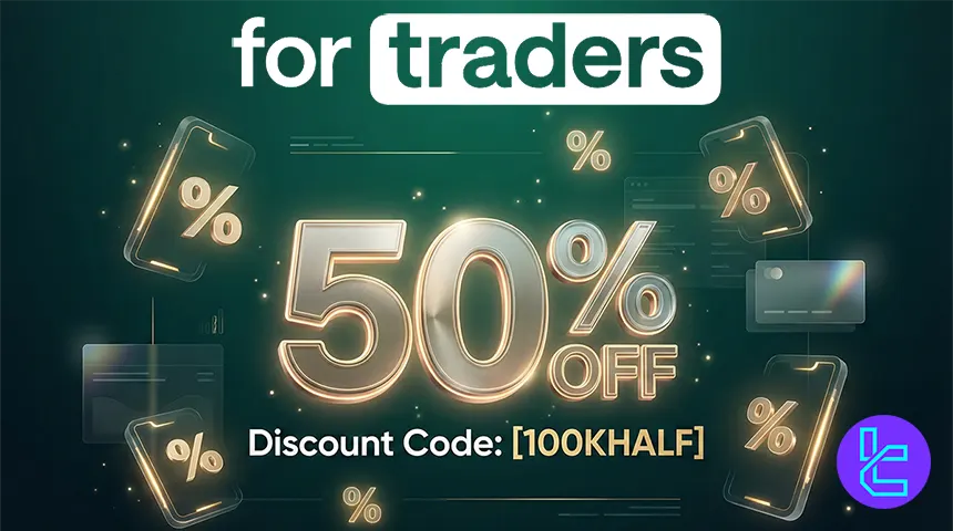 50% Off $100K For Traders Forex Challenge