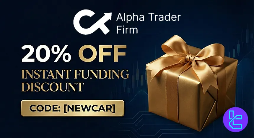 NEWCAR Promo: 40% Discount on Alpha Trader Challenges,
