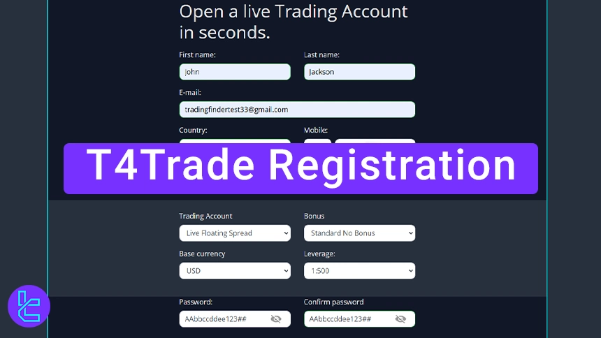 T4Trade Registration