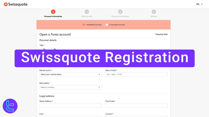 Swissquote Registration