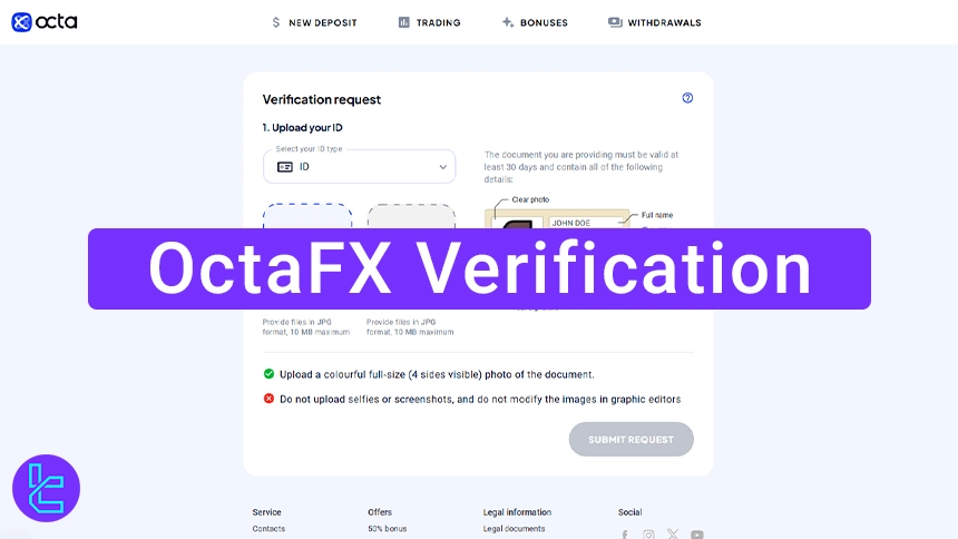 OctaFX verification