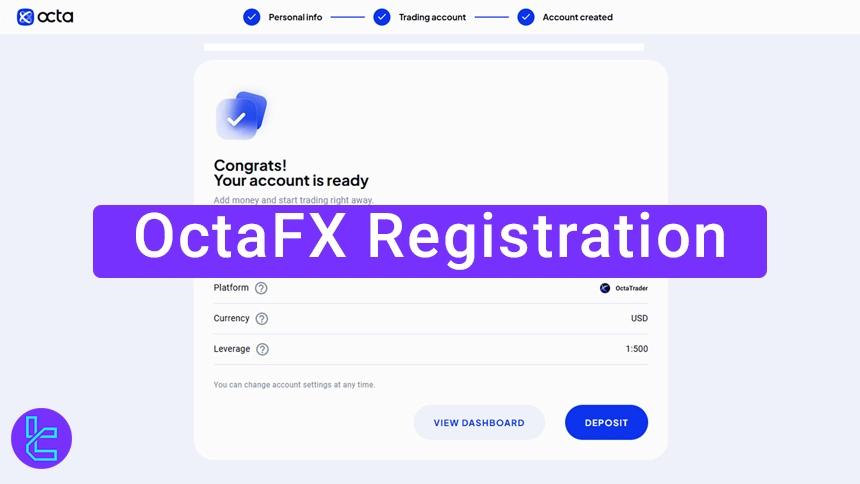 OctaFX Registration
