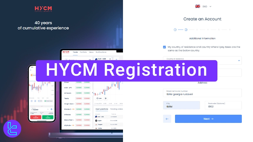 HYCM Registration