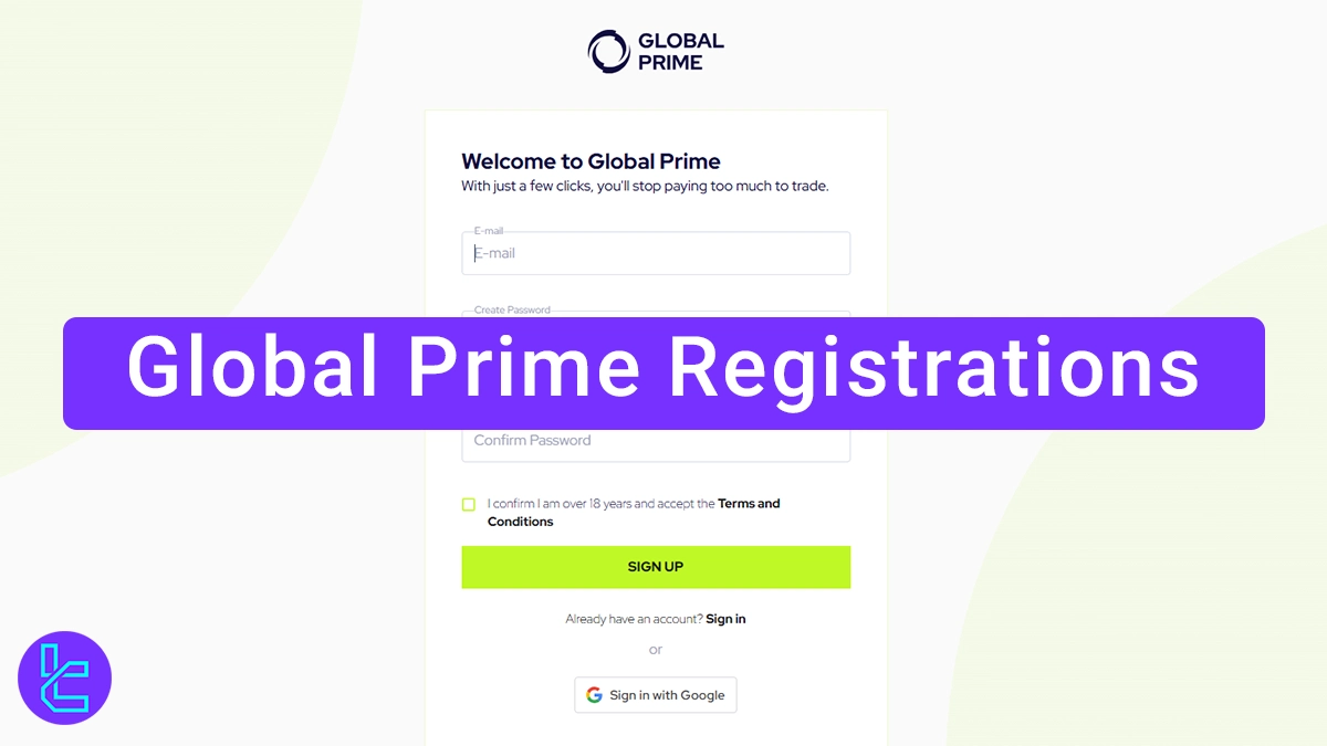 Global Prime Registrations 2026 [Account Opening with Email Address]