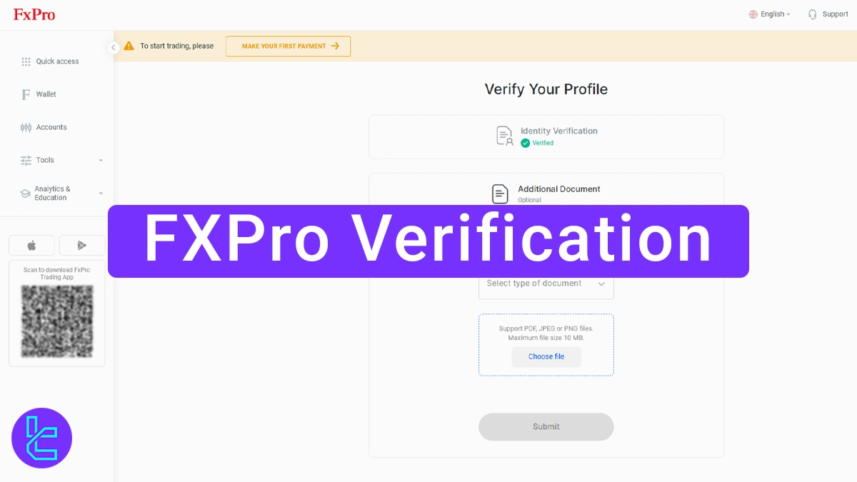 FXPro Verification - KYC with ID Card, Live Check Selfie [in 1 day] 2026