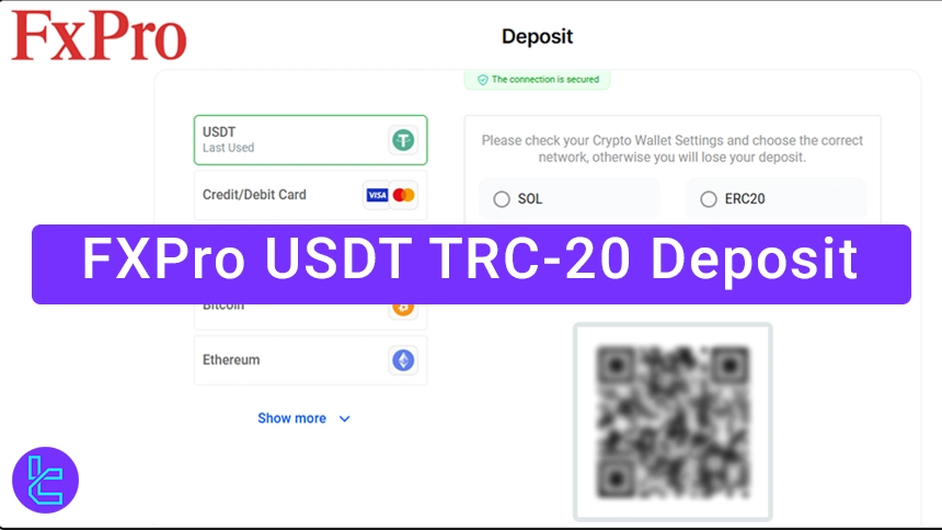 XPro deposit USDT TRC20