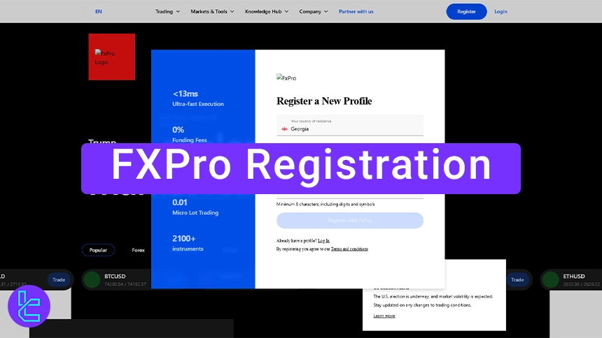 FXPro Registration