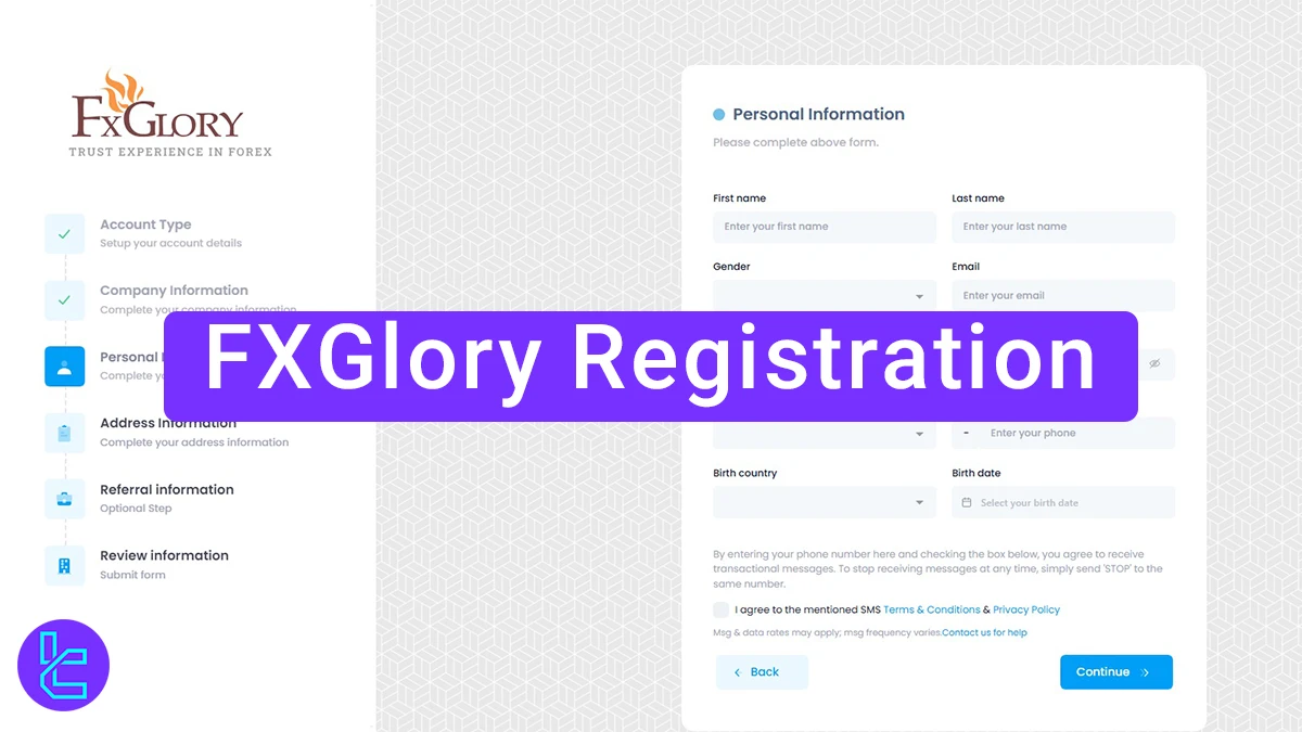 FXGlory Registration 2026 [Sign Up + Email Verification]