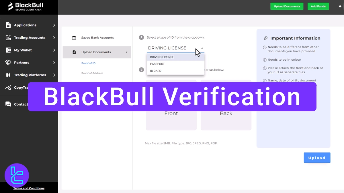 BlackBull Verification - Passport or Driver’s License [4 steps] 2026