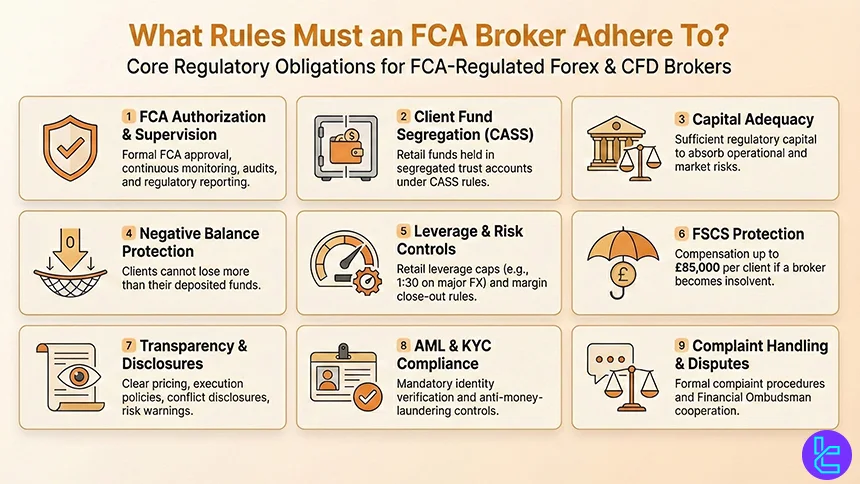 FCA rules for brokers