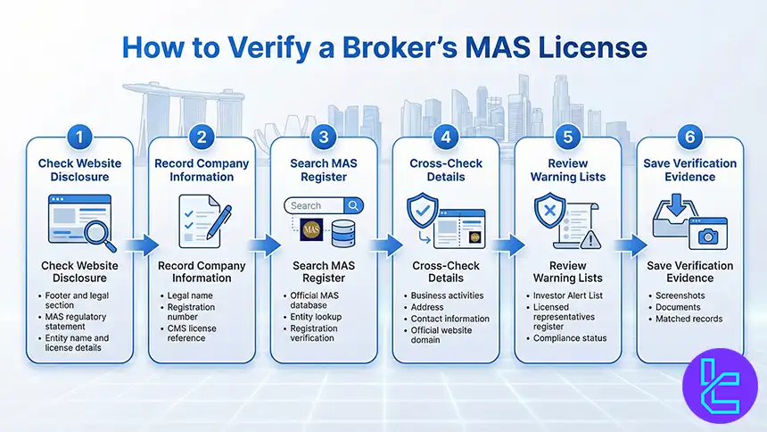 MAS license verification