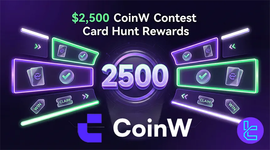 CoinW $2,500 Card Hunt Contest