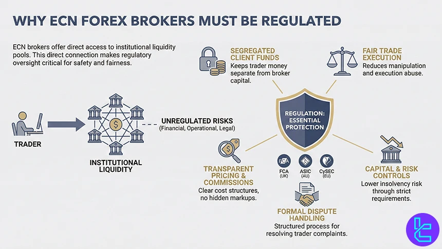 ECN brokers regulation