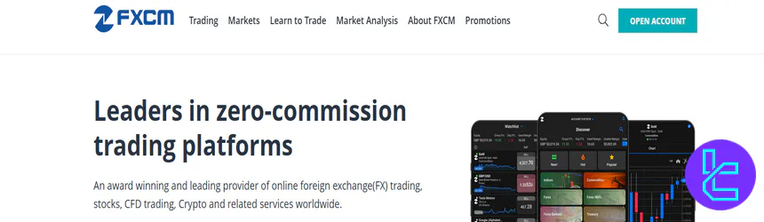 FXCM Website