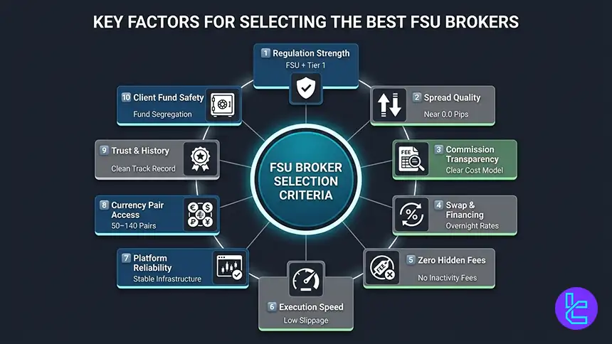 Key factors for selecting FSU Dominica forex brokers
