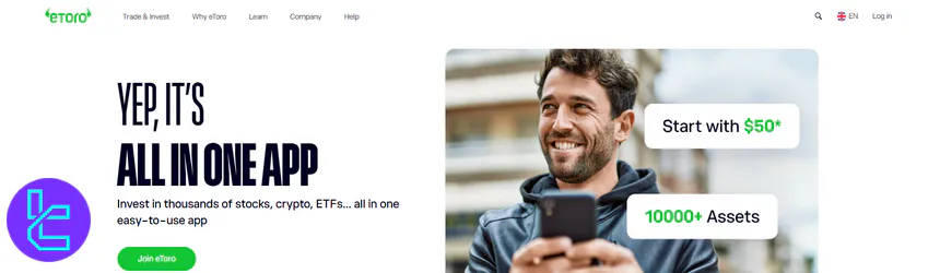 eToro official website