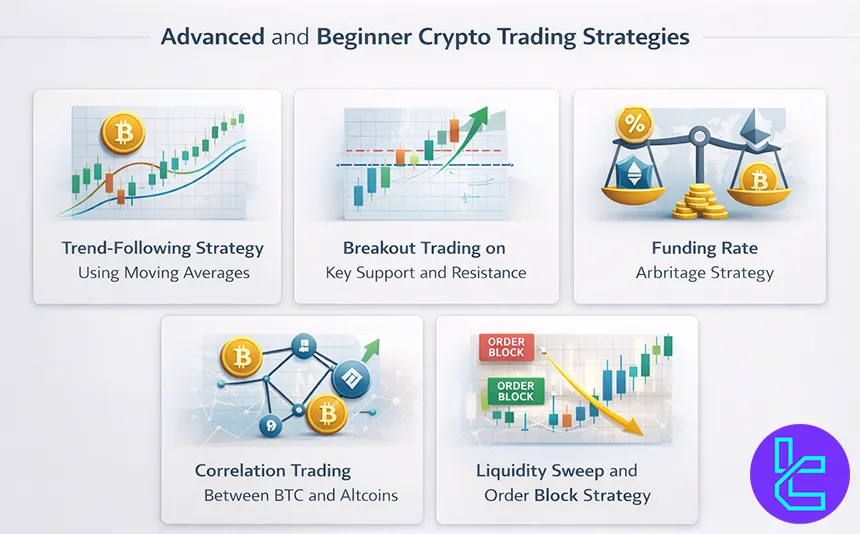 Beginner and advanced crypto trading strategies overview