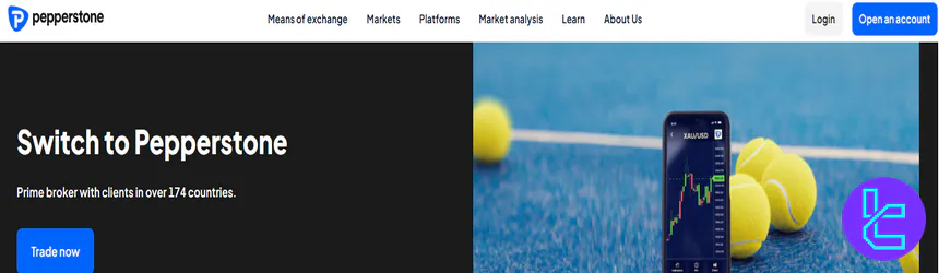 Pepperstone official website